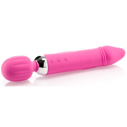 zenn Vibro Wand Double Fun 17.5 x 4.5cm Rose 